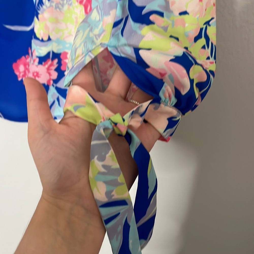 Yumi Kim Blue Hawaii Off Shoulder Top - Picture 3 of 7
